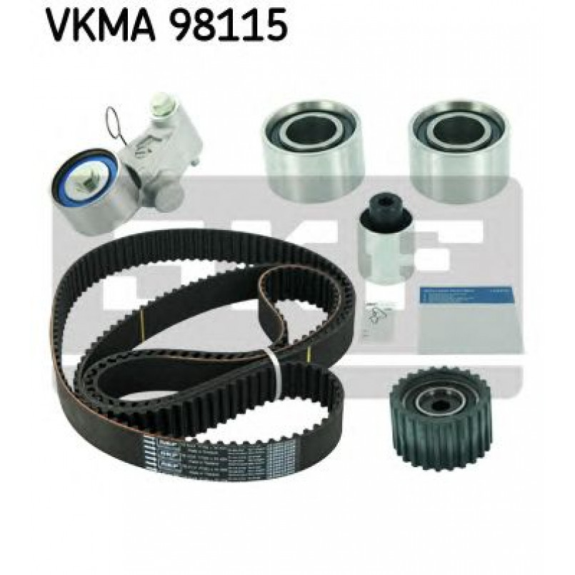 VKMA 98115 SKF Комплект (ремінь+ролики)